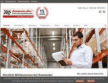 Tablet Screenshot of anwan.de
